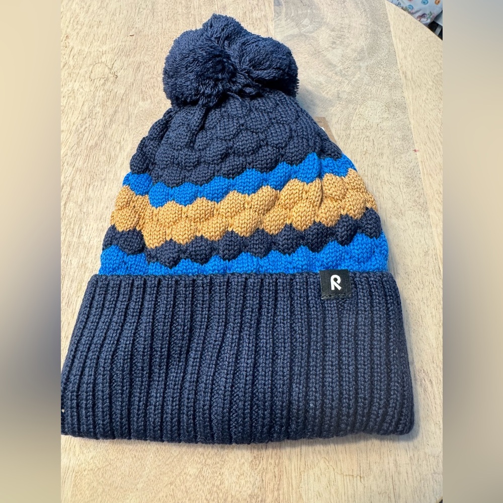 Reima Pampula - Kids' Wool Blend Beanie NWT Age 1-4 Years